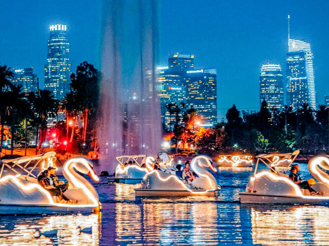 Swan Boats Echo Park