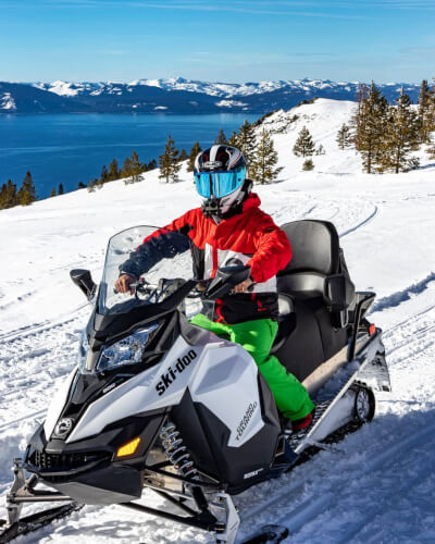 Ride Snowmobile in Lake Tahoe