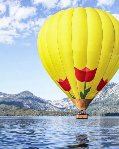 Lake Tahoe's Ultimate Hot Air Balloon Adventure